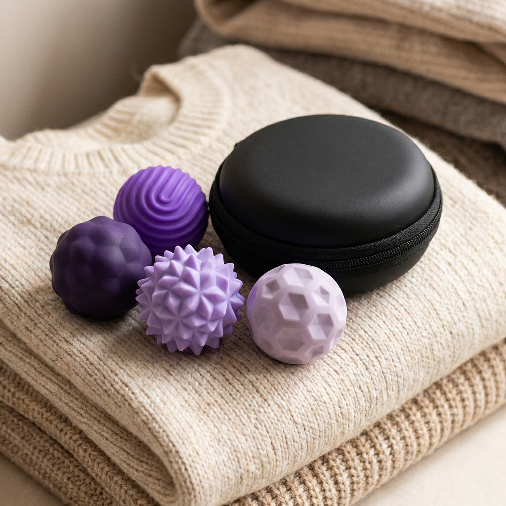 Magnetic Silicone Balls – Sensory Fidget Toy for Stress Relief and Relaxation
