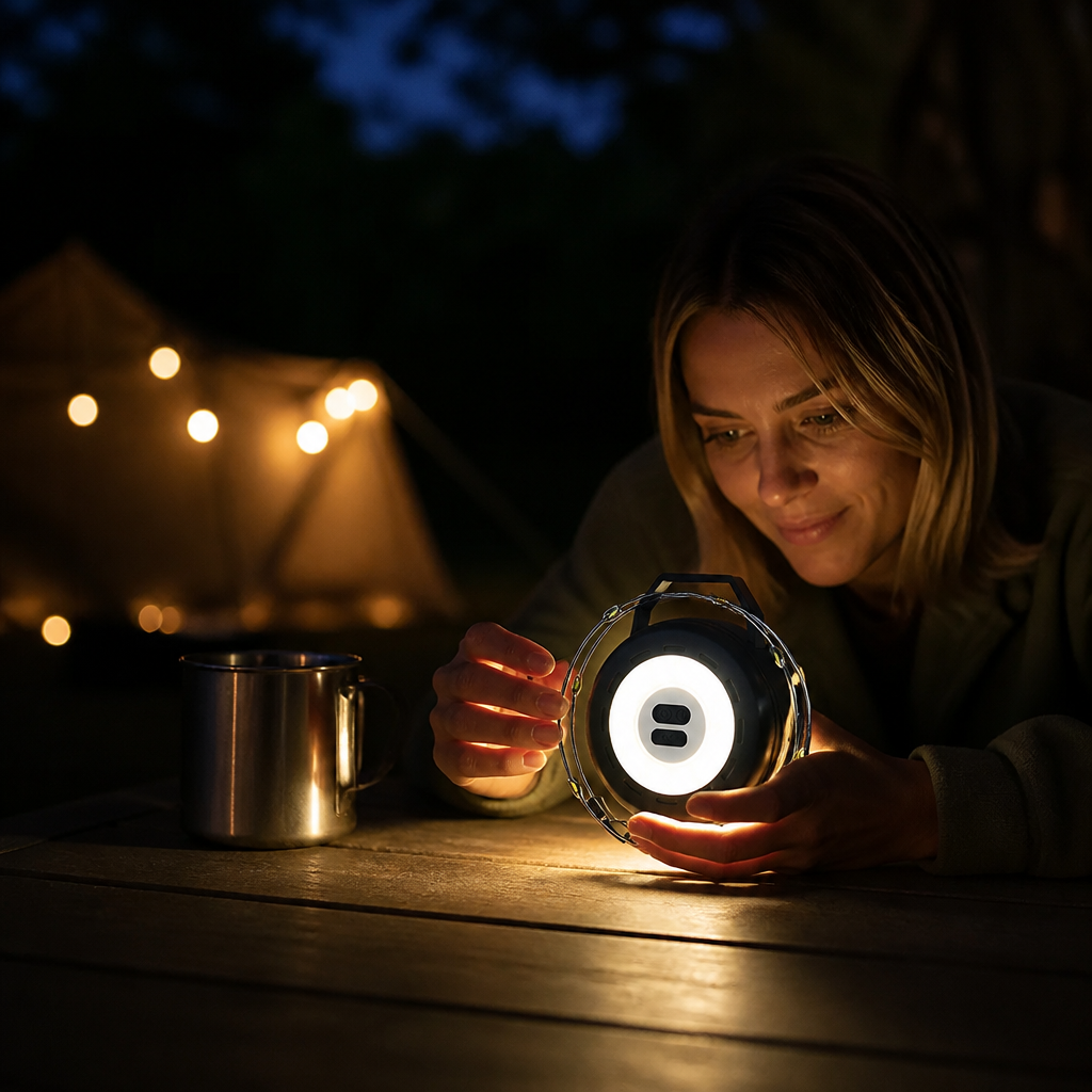 Retractable String Lights
