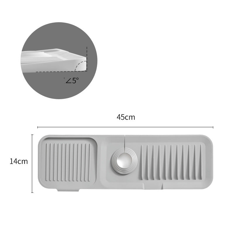 Silicone Splash Guard Sink Mat