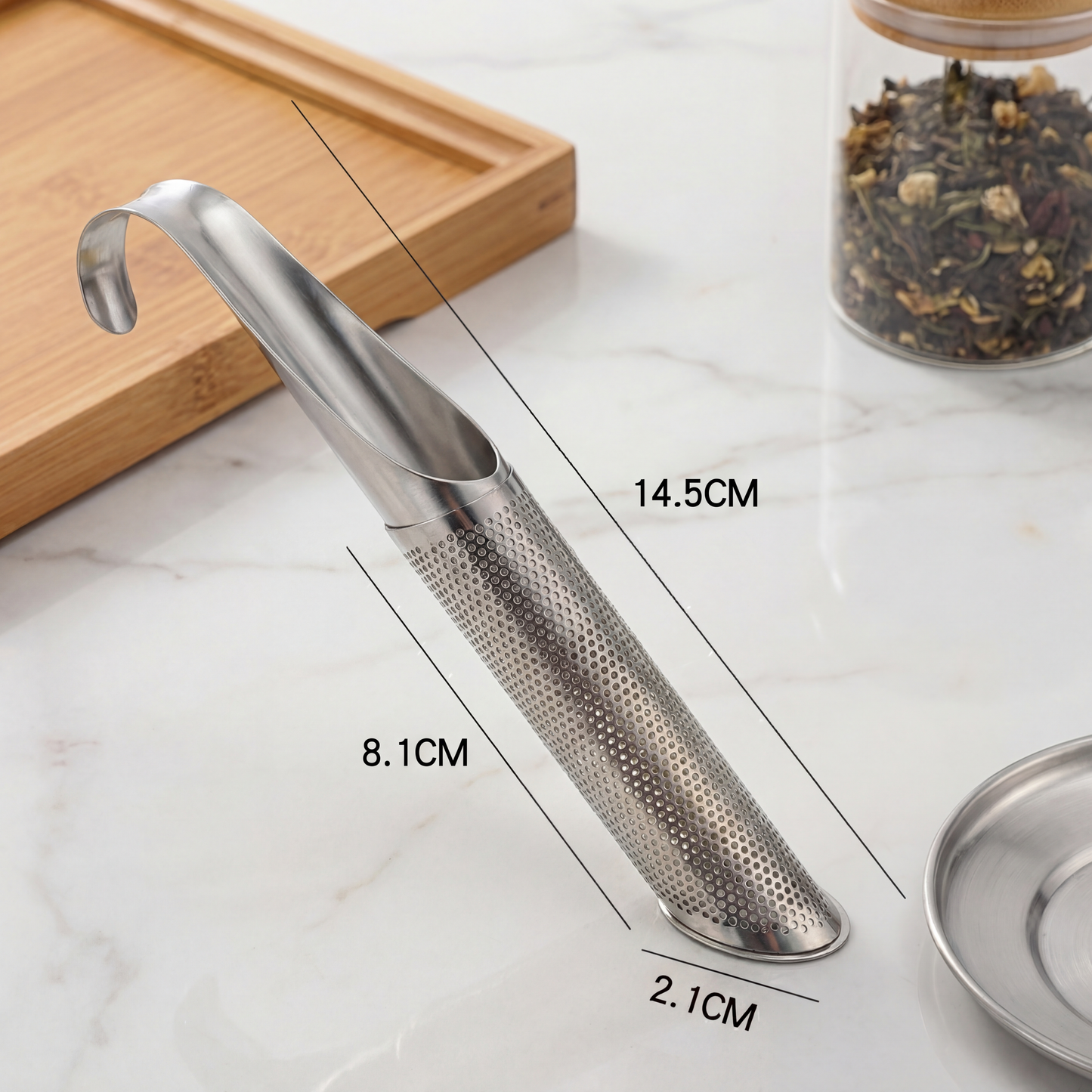 Practical and Handy Teaspoon Strainer