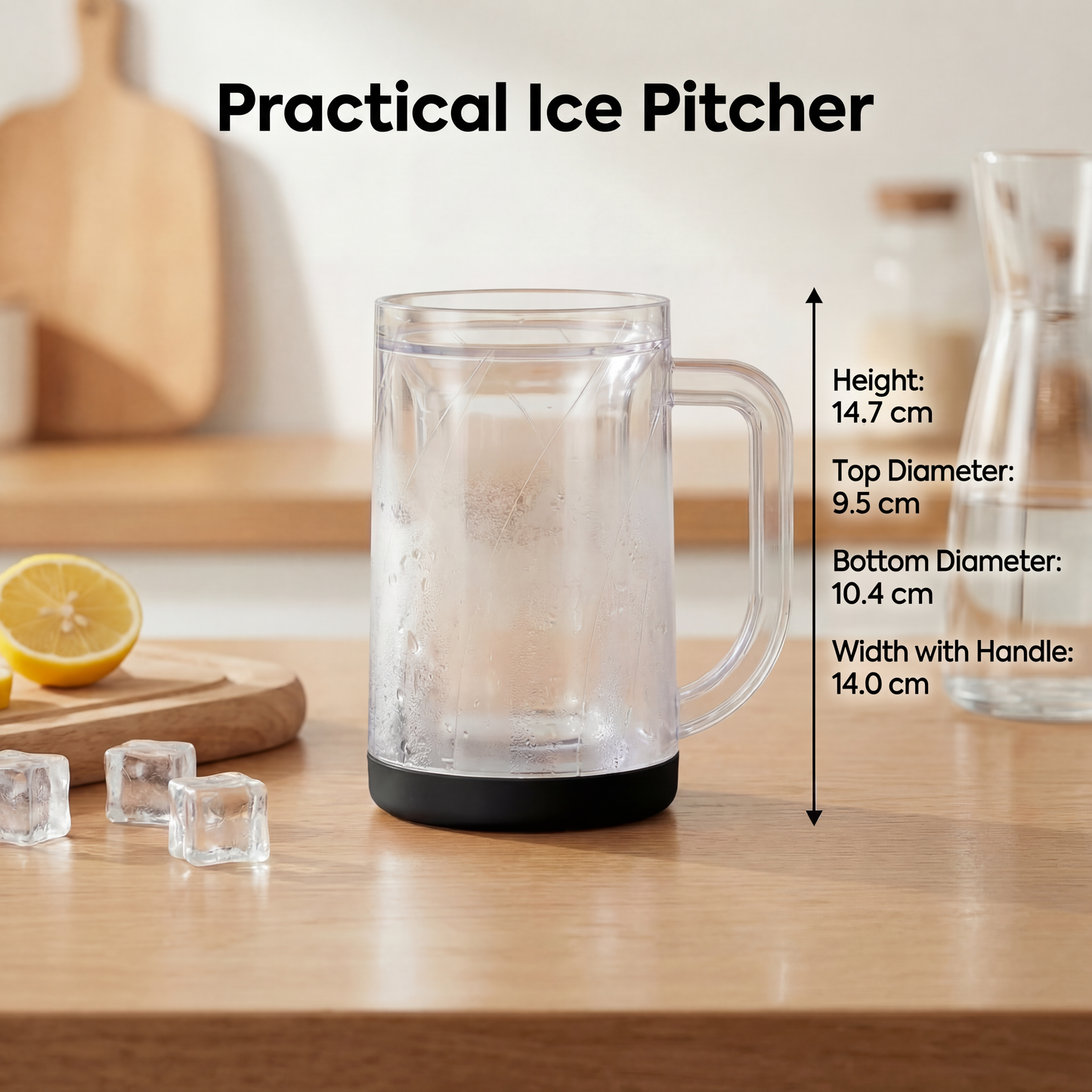 Practical Ice Pitcher