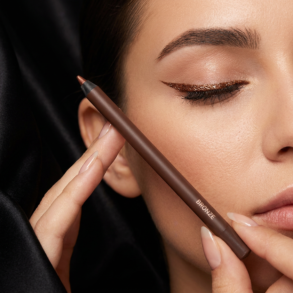 Waterproof Glitter Gel Eyeliner – Long-Lasting Smudge-Proof Color