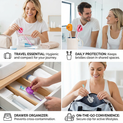 Set of 3 Toothbrush Cover