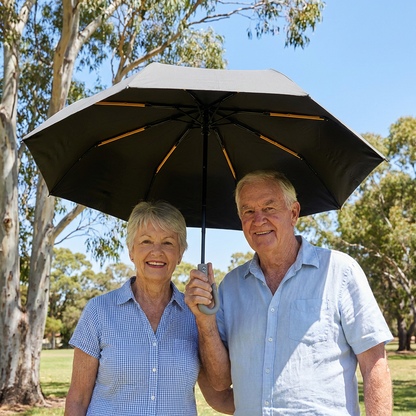 Premium Automatic Folding Umbrella for Sun & Rain – Compact & Windproof