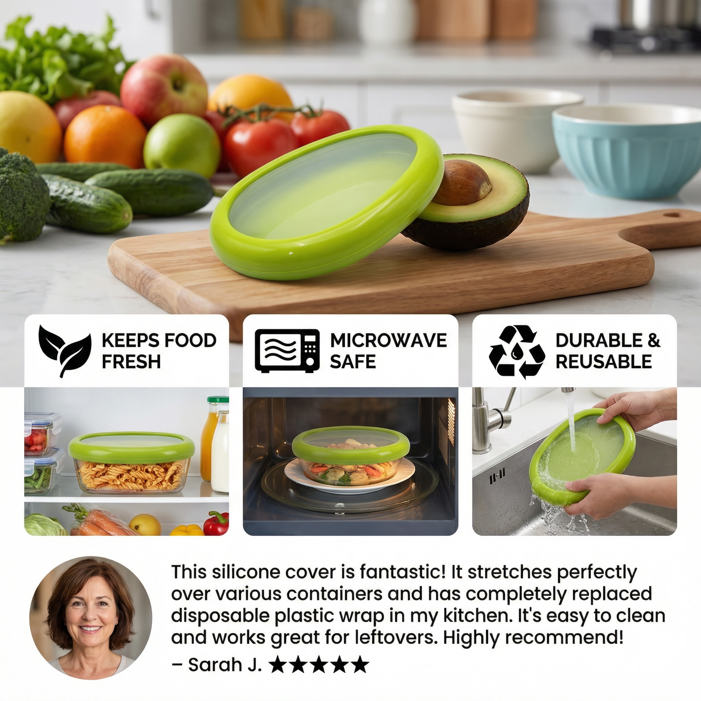 Silicone Fresh-Keeping Container
