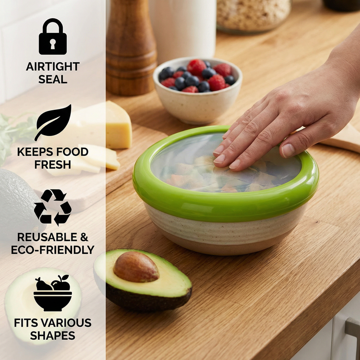 Silicone Fresh-Keeping Container