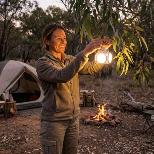 Practical Solar Outdoor and Camping Lamp