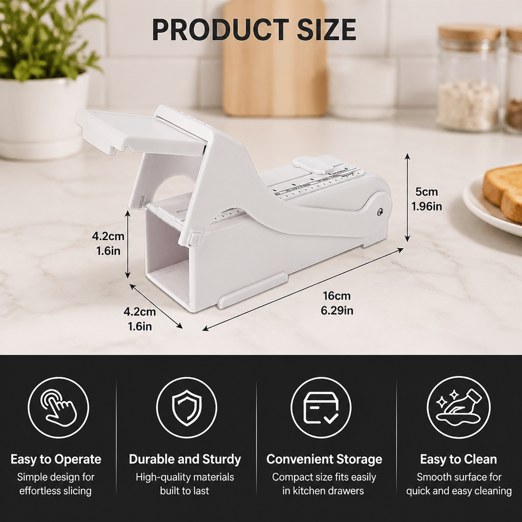 Butter Slicer with Storage Lid for Easy Cutting and Fresh Keeping