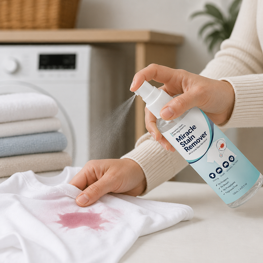 Miracle Stain Remover Spray – Tough on Stains, Gentle on Fabrics