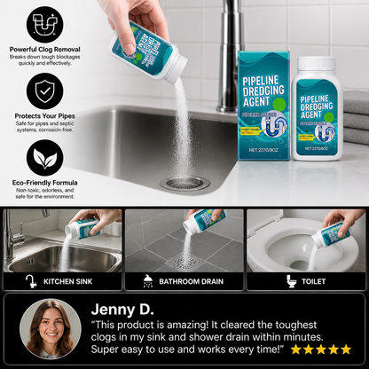 Drain Cleaner – Powerful Pipe & Drain Clog Remover