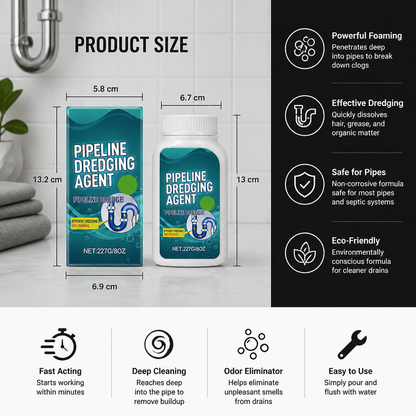 Drain Cleaner – Powerful Pipe & Drain Clog Remover