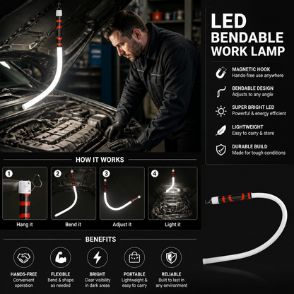 LED Bendable Work Lamp