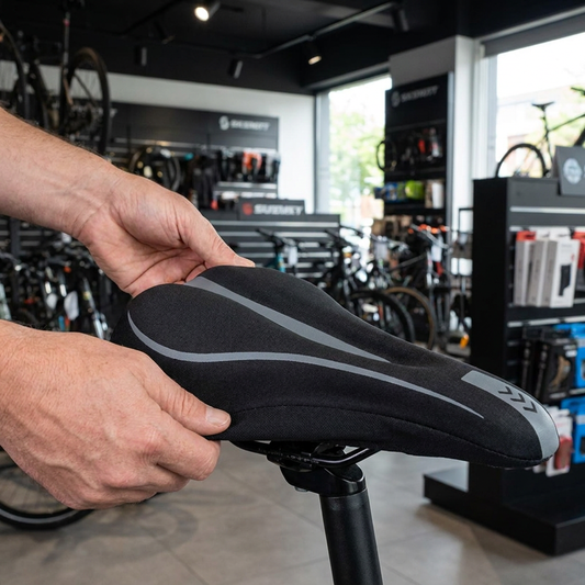 Extra Thick Anti Butt Pain Gel Bike Seat Cover – Soft Comfort Cushion