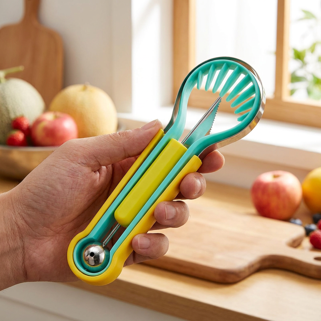 3-in-1 Fruit Carving & Baller Tool Set
