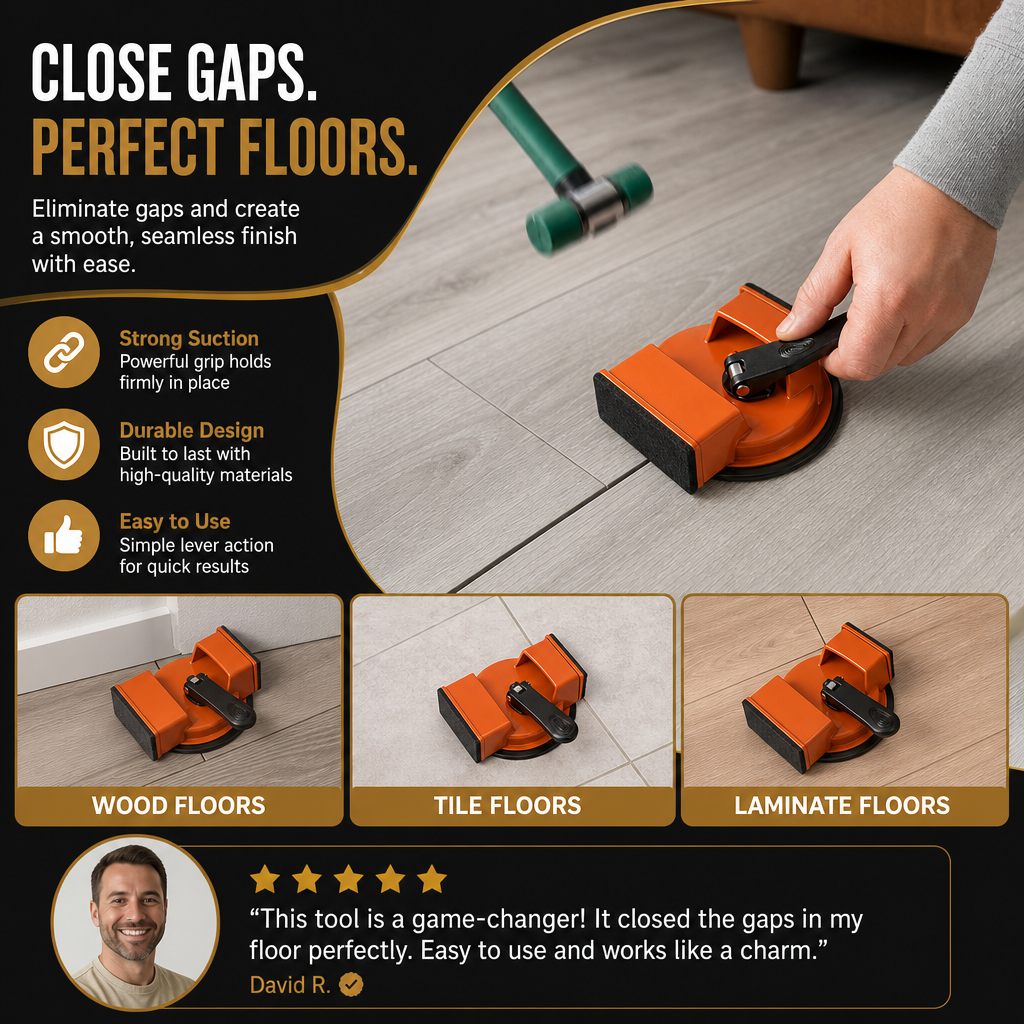 Suction Cup Floor Gap Fixer