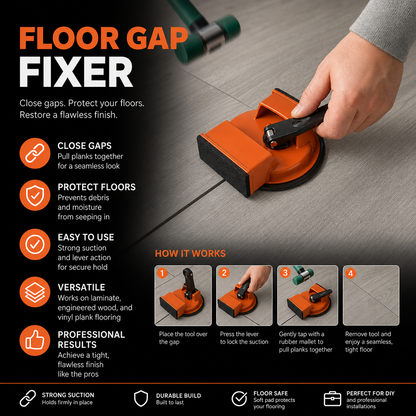 Suction Cup Floor Gap Fixer