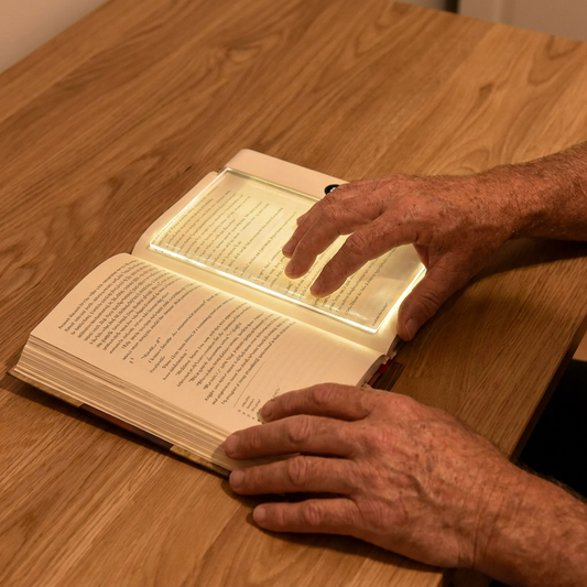 Rechargeable LED Reading Lamp – Portable Book and Night Light for Relaxing and Stress-Free Moments