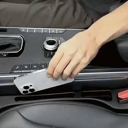 Universal Car Seat Gap Filler with Storage Function for a Cleaner Interior