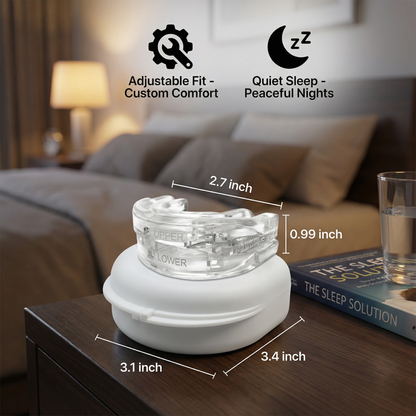 Adjustable Anti-Snoring Mouthpiece | Enjoy Quiet & Restful Sleep