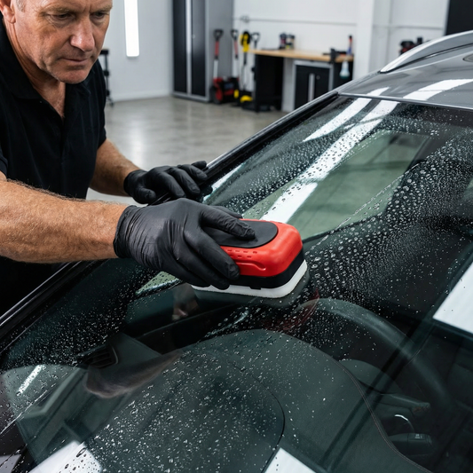 Water - Repellent Oil Layer Brush For Perfect Vision