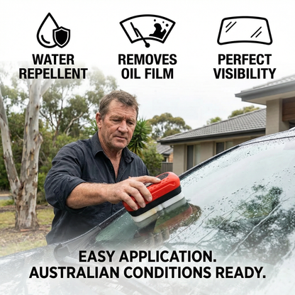 Water - Repellent Oil Layer Brush For Perfect Vision