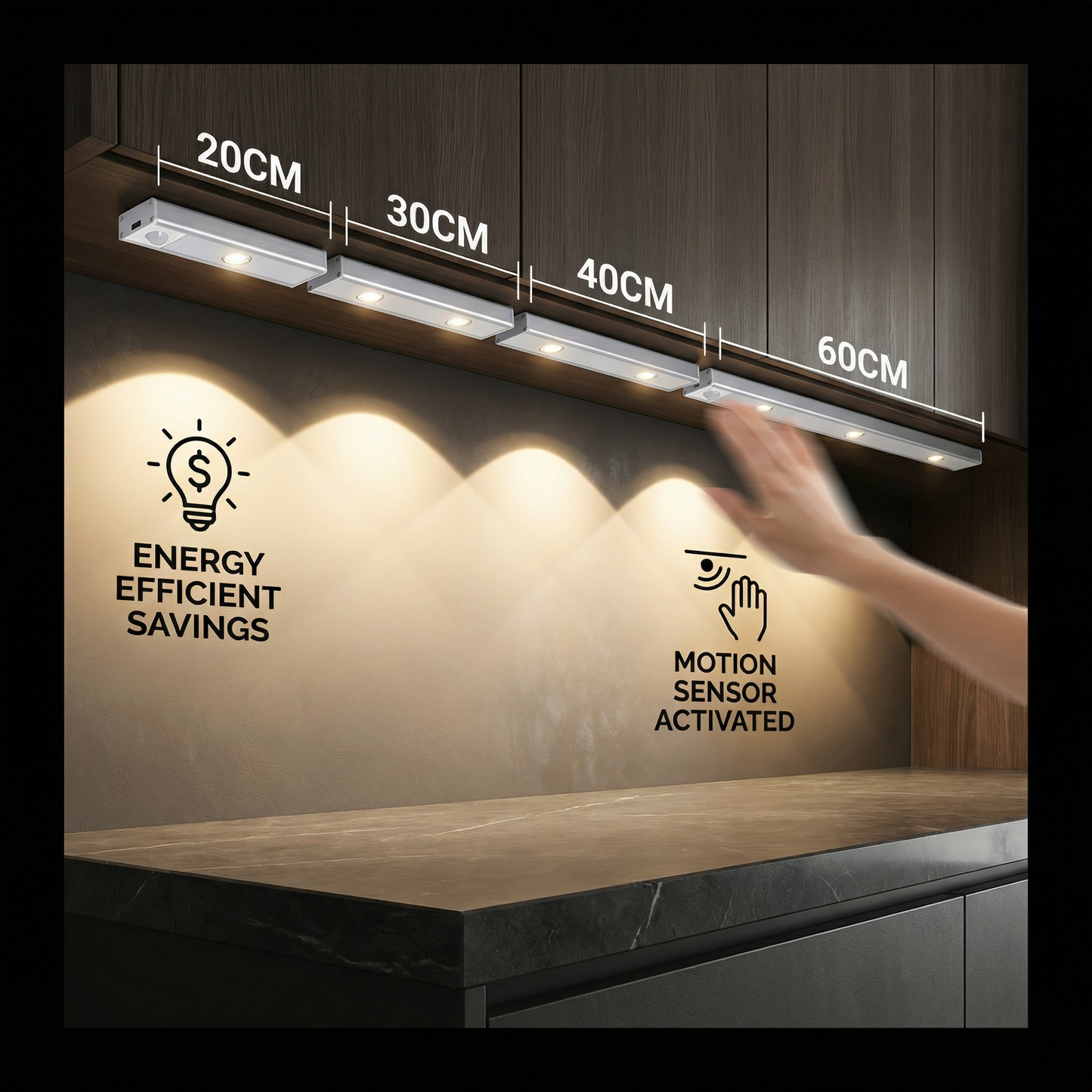Electricity Saving Under Cabinet Light