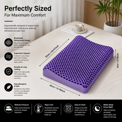 Ergonomic & Breathable Air Pillow for a Restful Sleep
