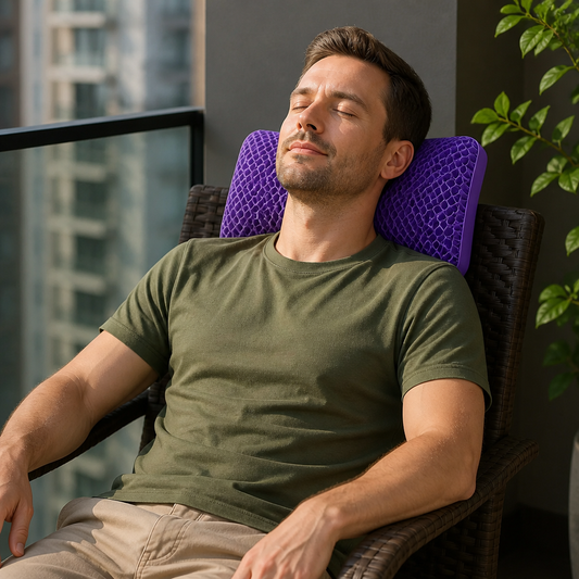 Ergonomic & Breathable Air Pillow for a Restful Sleep