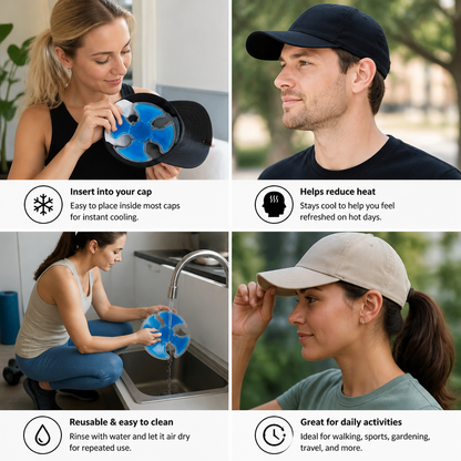 Cooling Cap Ice Pack Insert