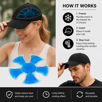 Cooling Cap Ice Pack Insert