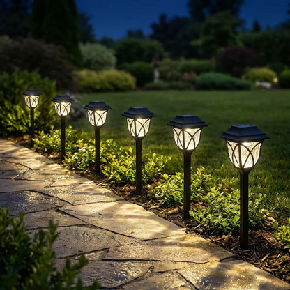 Solar Garden Lights Garden Decorative Lawn Ground Lights Outdoor Decorative Lighting Night Lights Solar Grid Lights