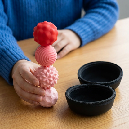 Magnetic Silicone Balls – Sensory Fidget Toy for Stress Relief and Relaxation