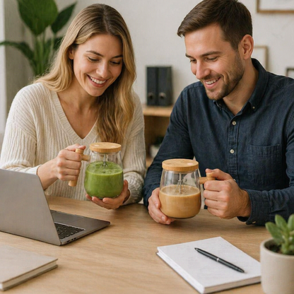 Fully Automatic Electric Mixing Cup – Practical Cup for Effortless and Even Stirring of Drinks & Mixtures