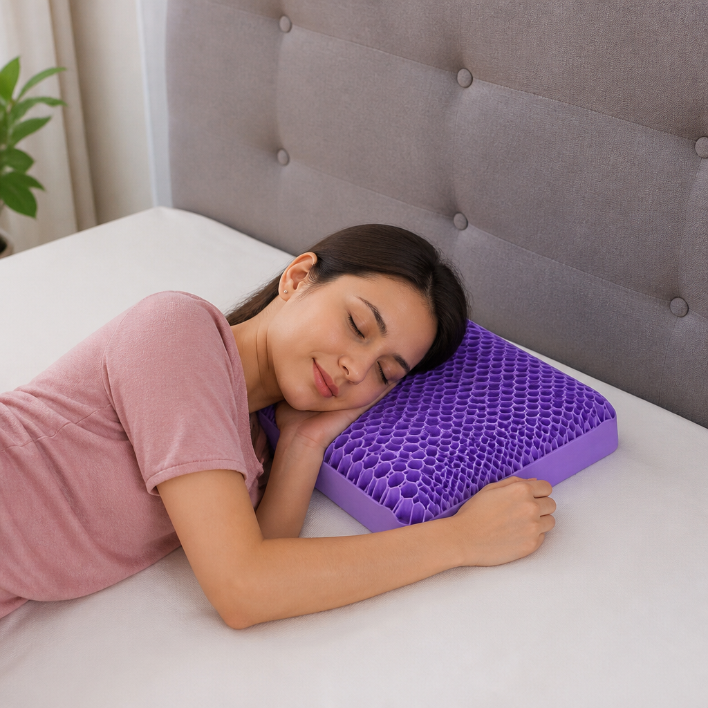 Ergonomic & Breathable Air Pillow for a Restful Sleep