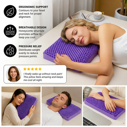 Ergonomic & Breathable Air Pillow for a Restful Sleep
