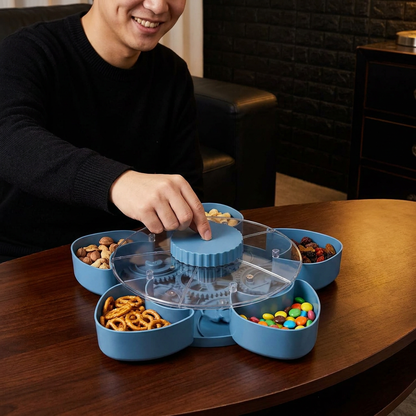 Rotating Snack Serving Tray