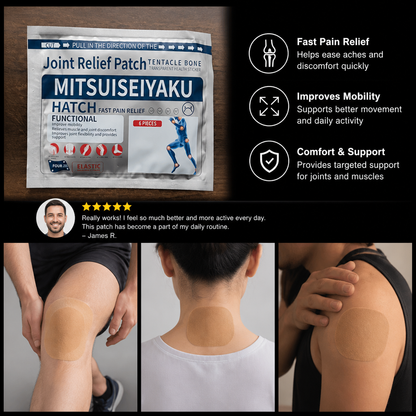Herbal Ginger Pain Relief & Joint Comfort Patch