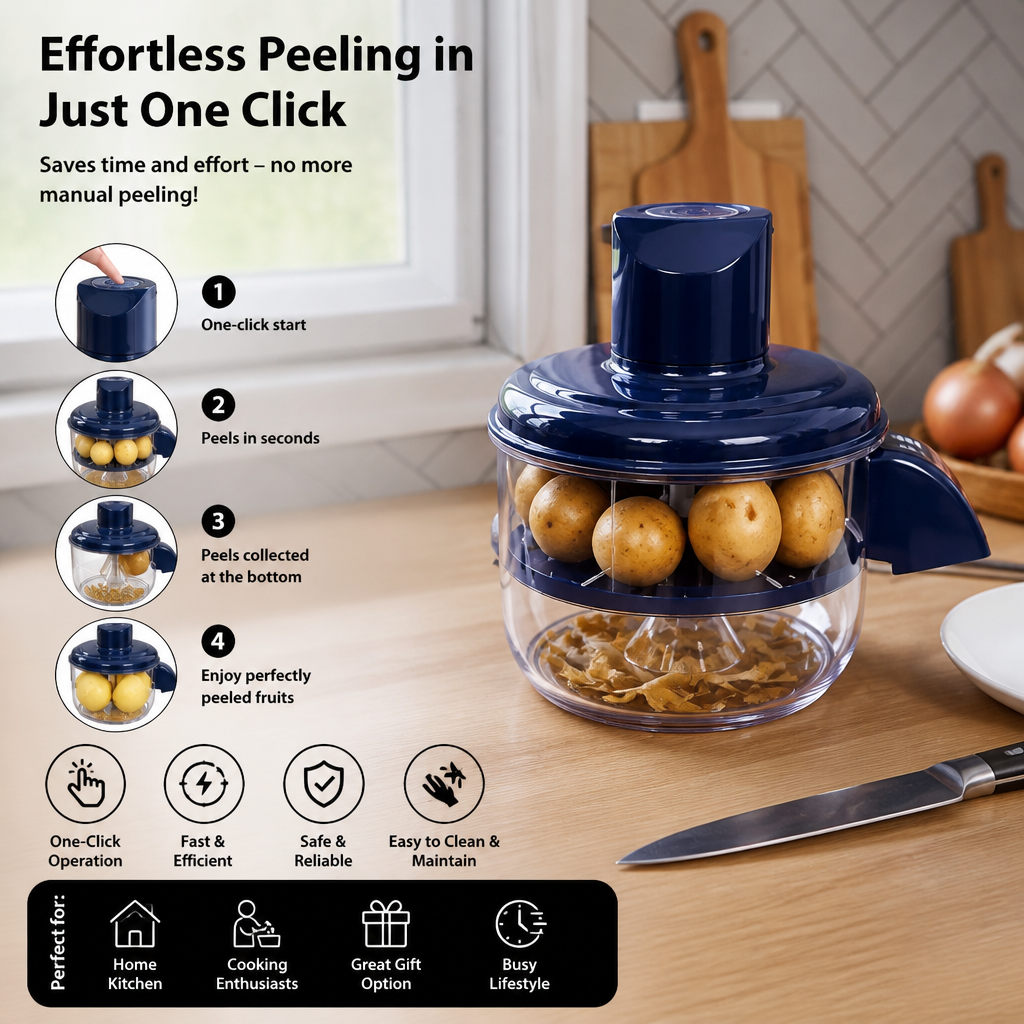 Automatic Hands-Free Electric Peeling Machine