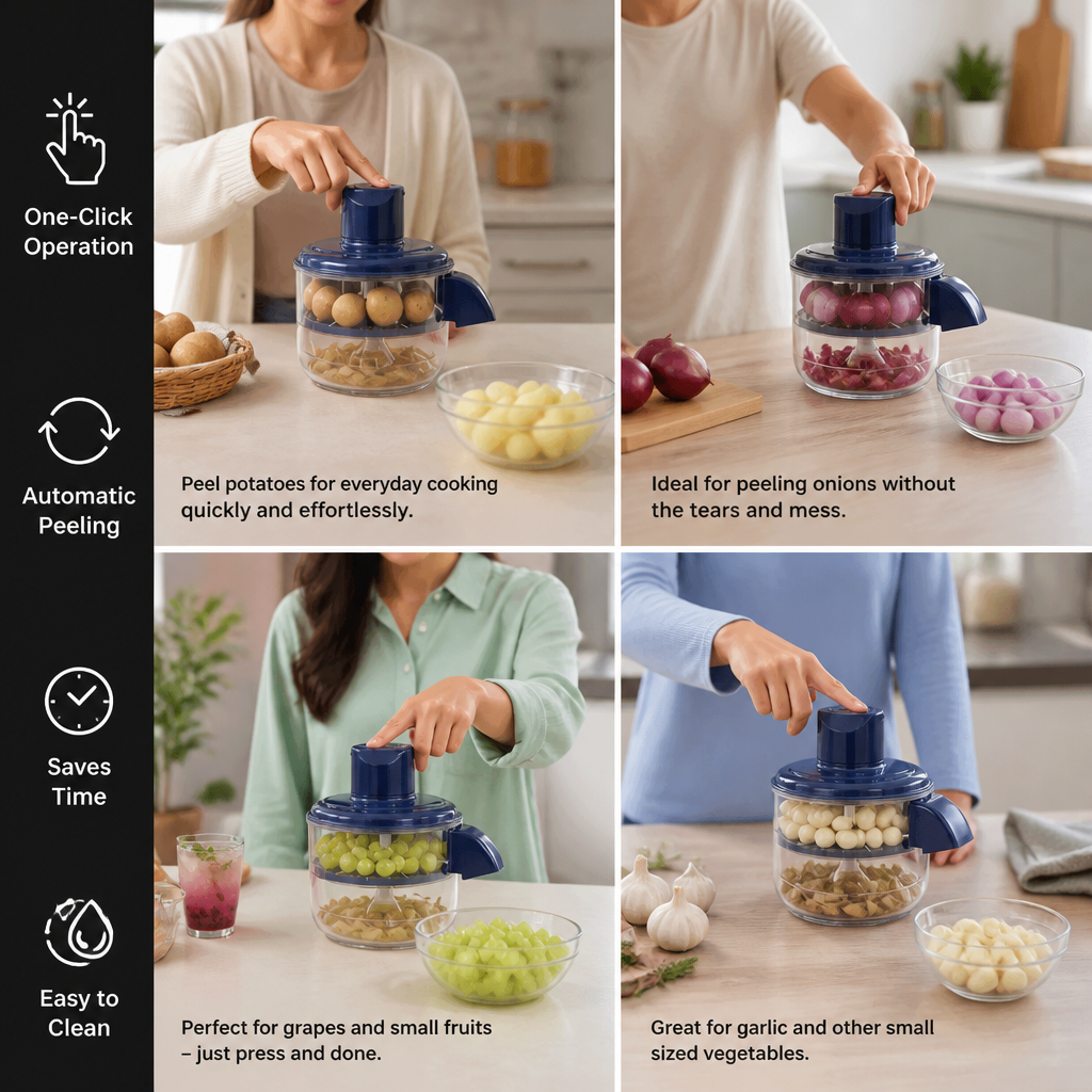 Automatic Hands-Free Electric Peeling Machine