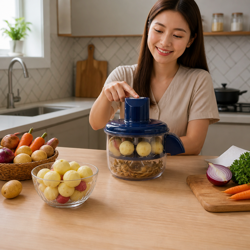 Automatic Hands-Free Electric Peeling Machine