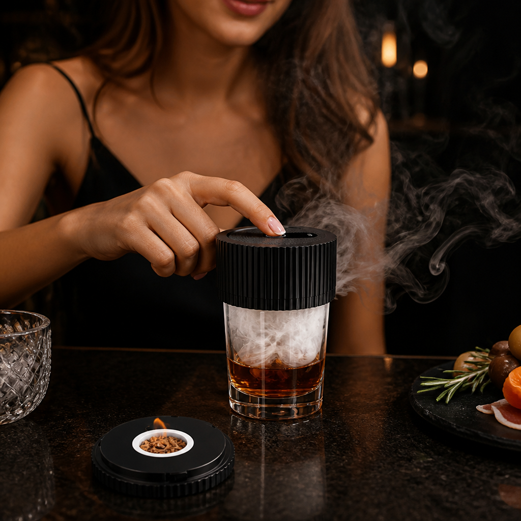 Electric Cocktail Smoker Kit - Rechargeable