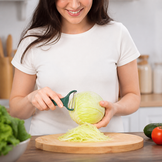 Stainless Steel Wide Vegetable Peeler & Slicer
