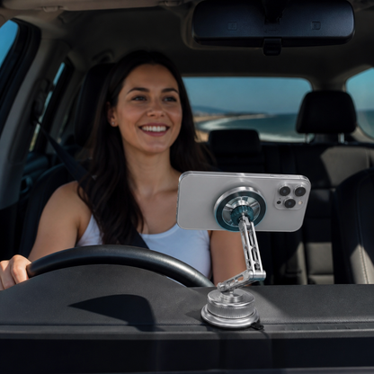 Ultra-Strong Suction Durable Full-Metal Magnetic Car Phone Mount