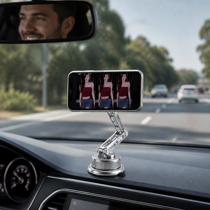 Ultra-Strong Suction Durable Full-Metal Magnetic Car Phone Mount