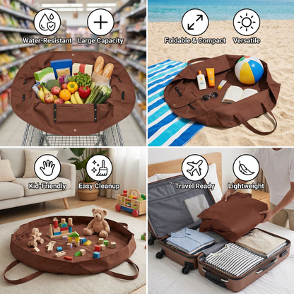 Large Foldable Organizer Bag – Practical, Water-Resistant & Versatile