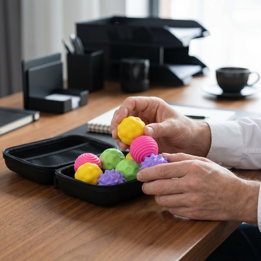 Magnetic Silicone Balls – Sensory Fidget Toy for Stress Relief and Relaxation
