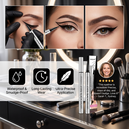 Ultra Precision Waterproof Liquid Eyeliner Pen