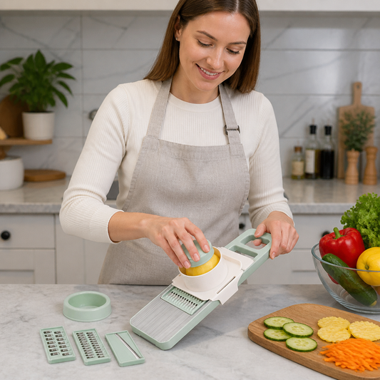 6-in-1 Multifunctional Vegetable Slicer & Grater