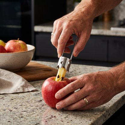 Stainless Steel Fruit Corer – Multifunctional Tool for Easily Removing Cores from Fruits & Vegetables