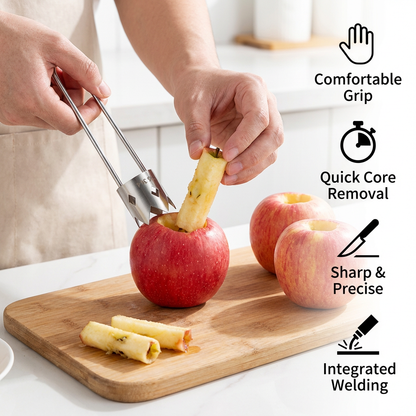 Stainless Steel Fruit Corer – Multifunctional Tool for Easily Removing Cores from Fruits & Vegetables